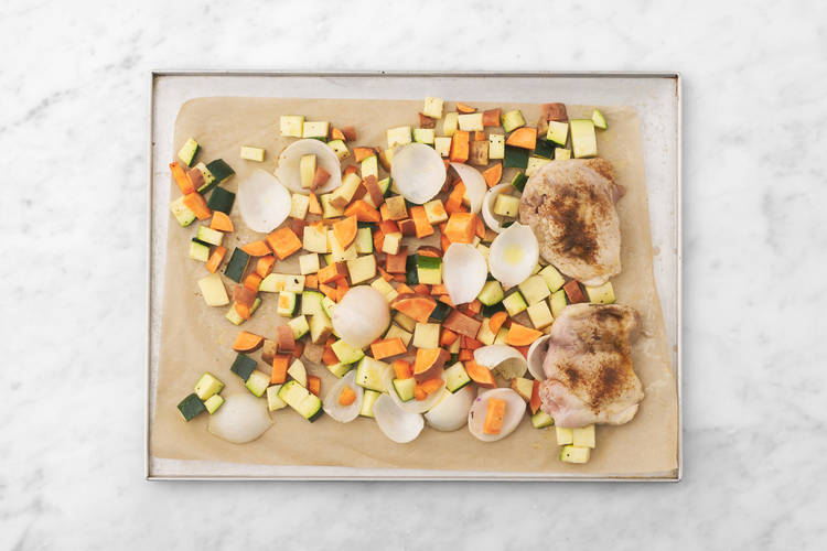 Cook the chicken