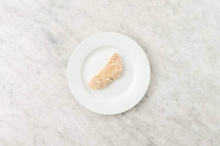Crumb the pork