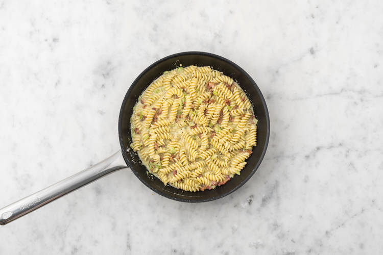 Finish the pasta
