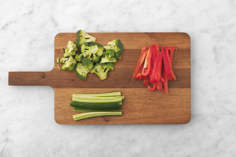 Prep the veggies