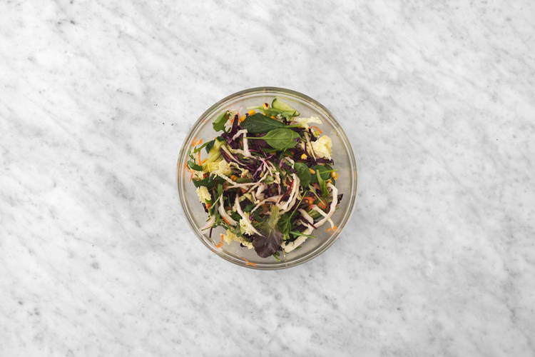 Toss the salad