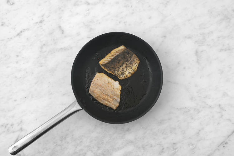 Cook the barramundi