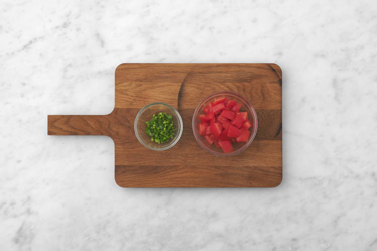 Förbered grönsaker