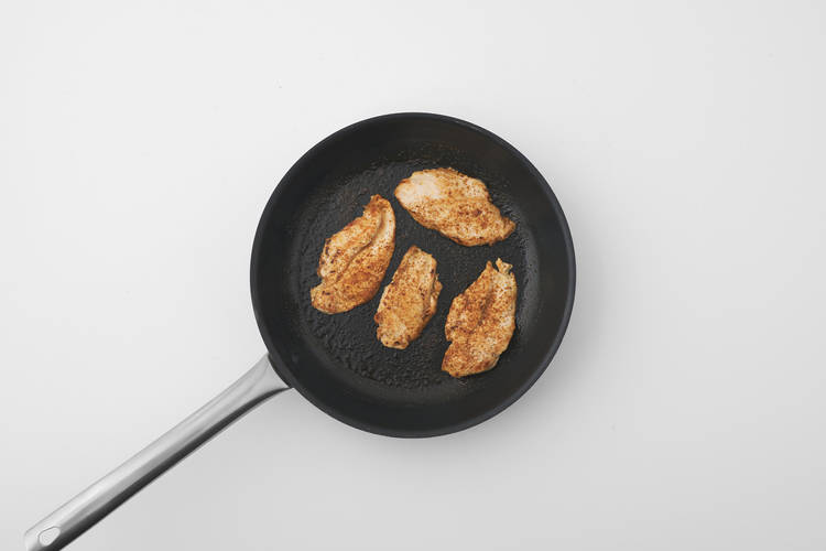 Hähnchen karamellisieren