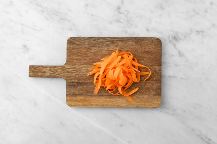 Carrot Ribbon Time