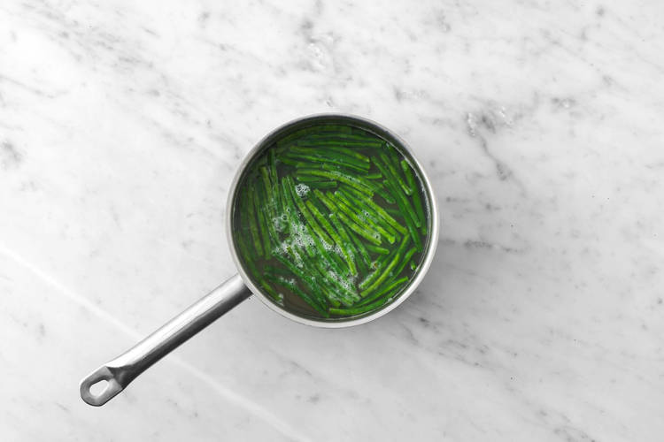 Orzo & Bohnen kocheen