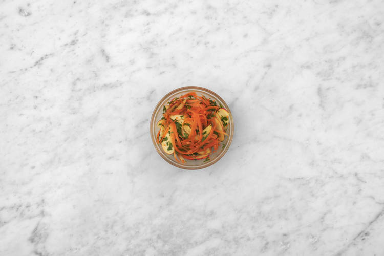 Förbered sallad