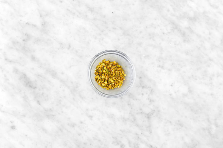 Preparare il pesto di pistacchi