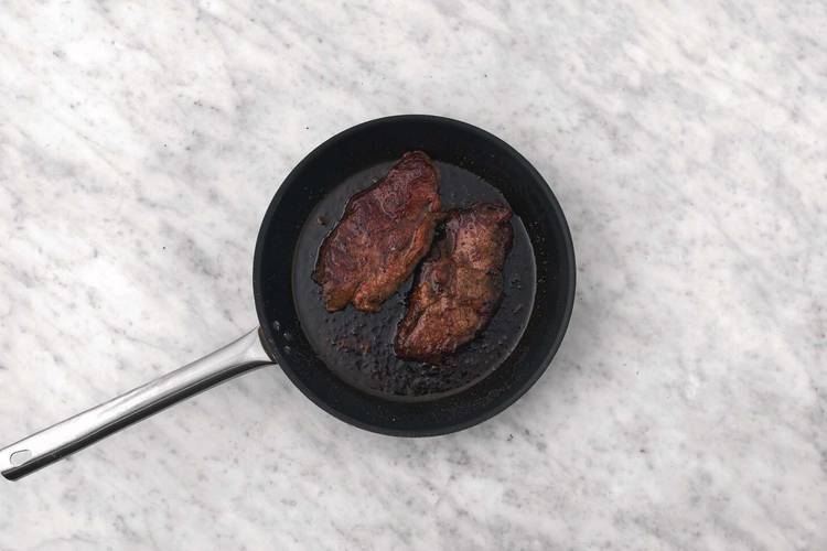 Cook the steak