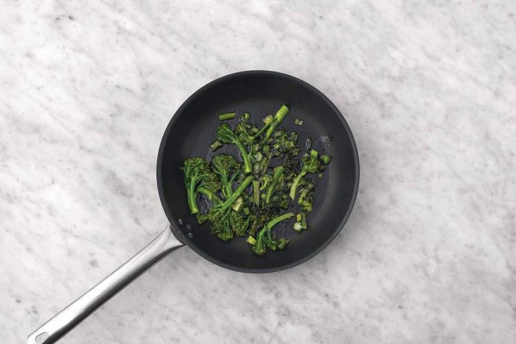 Cook the greens