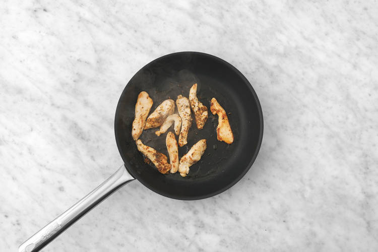 Cook the chicken
