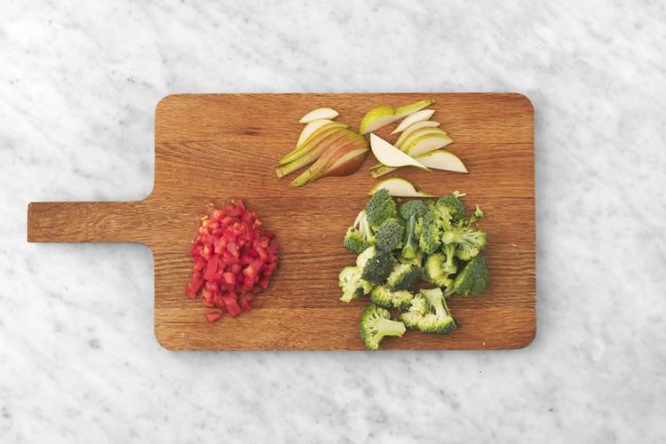Prep the veggies