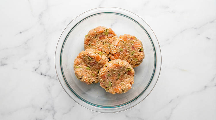 Prep Salmon Cakes