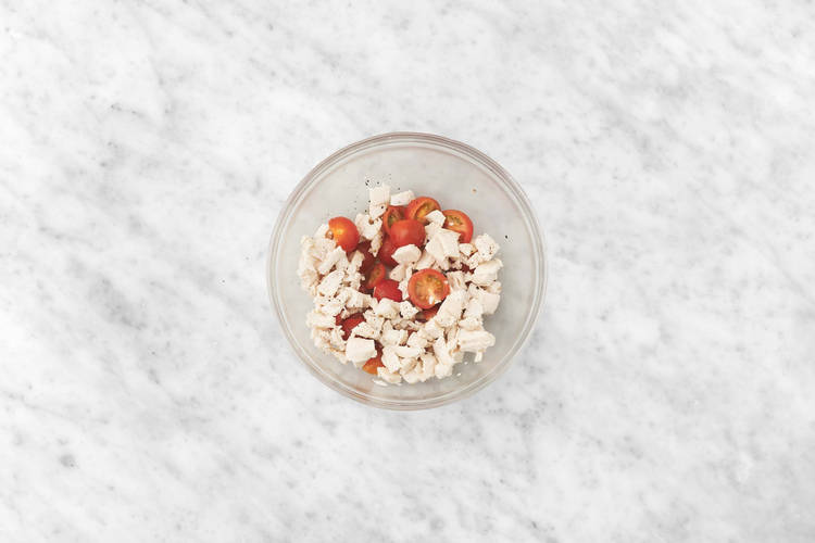 Prep the Pasta Salad Fillings