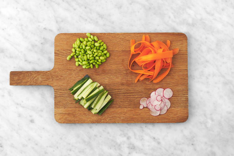 Tagliare le verdure