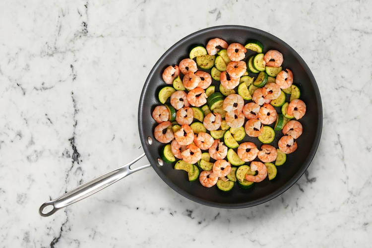 Cook Shrimp & Zucchini