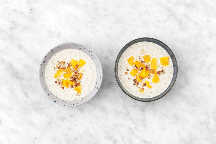 Variation 3 : orange et cannelle (2 portions)