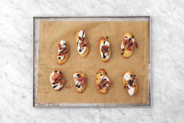 Prepare the toppings