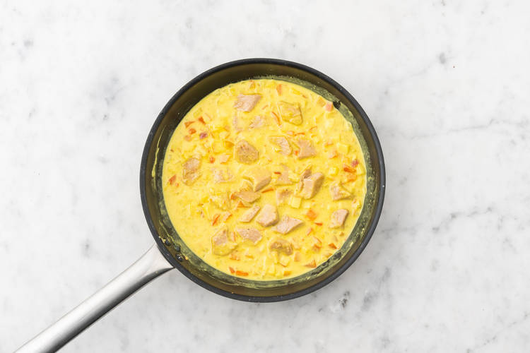 Vegetarische kip bakken