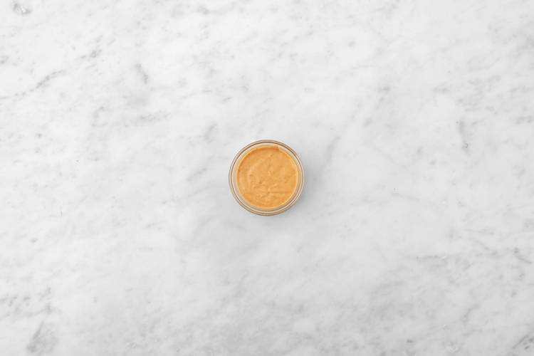 Préparer la sauce fumée