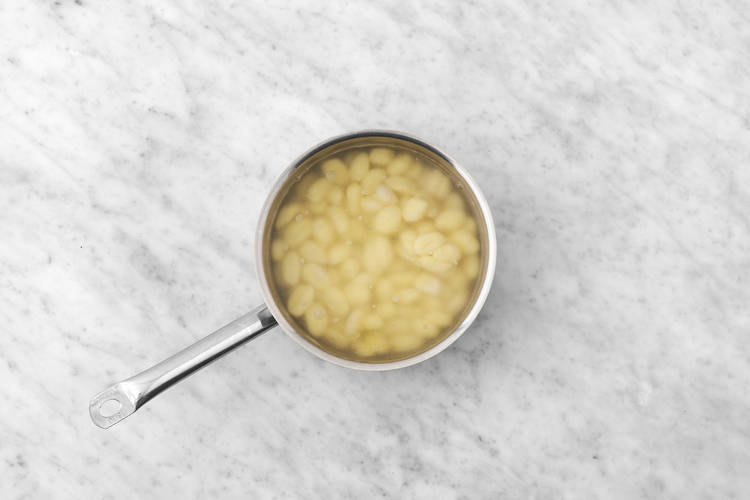 Boil the gnocchi