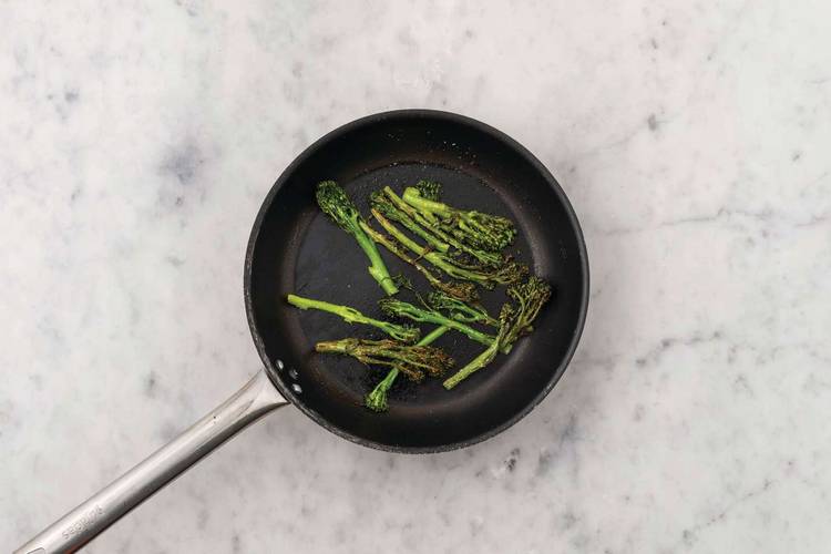 Cook the baby broccoli