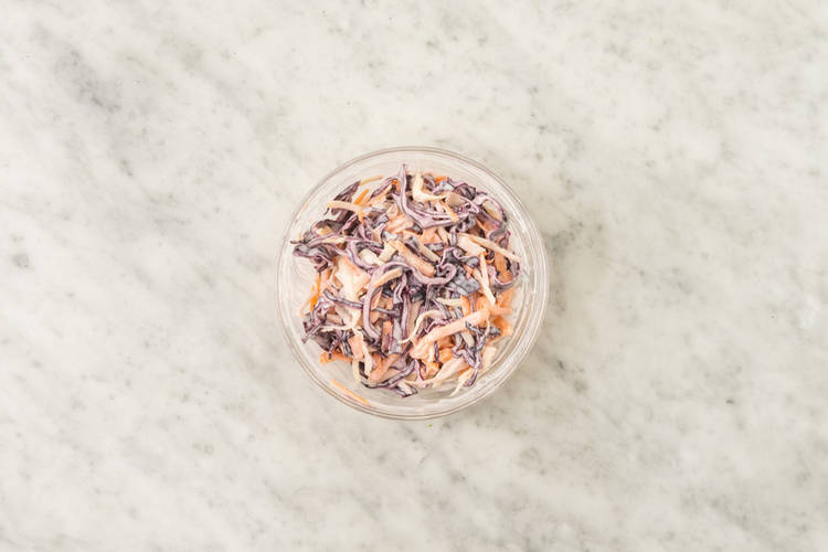 Assemble the slaw