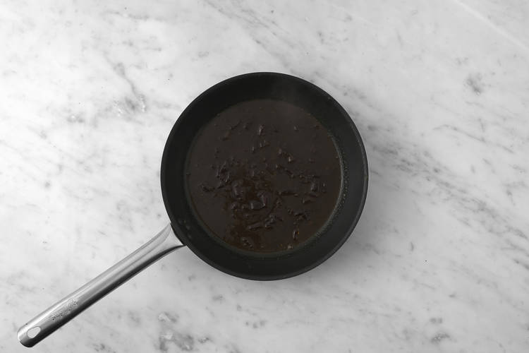 Cook the sticky glaze