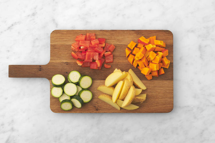 Prep the veggies