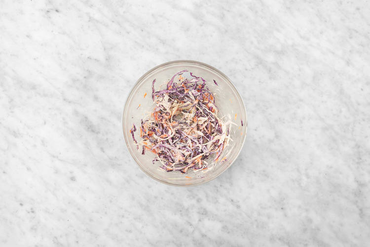 Assemble the slaw