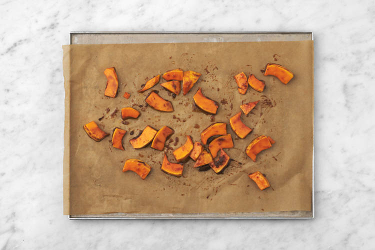 Roast the pumpkin
