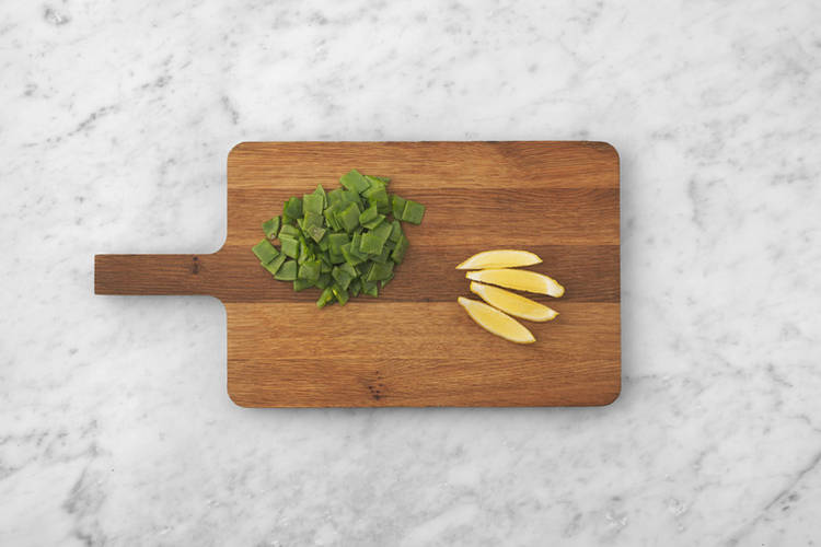 Prep the veggies