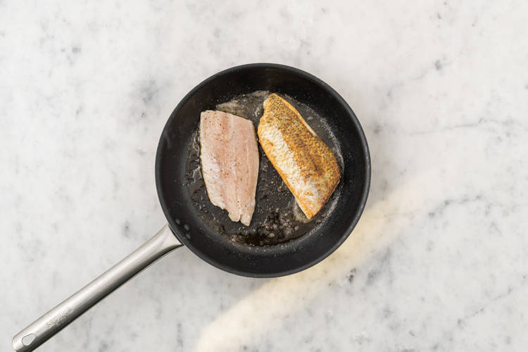 Cook the tofu