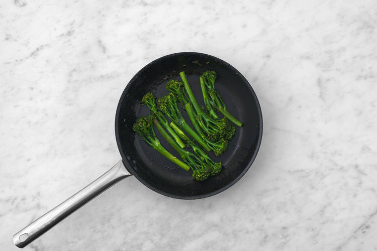 Cook the baby broccoli