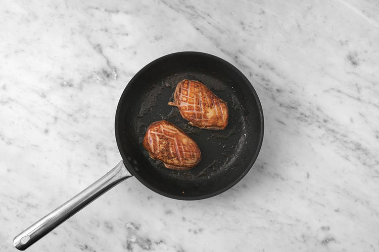 Cook the roast duck