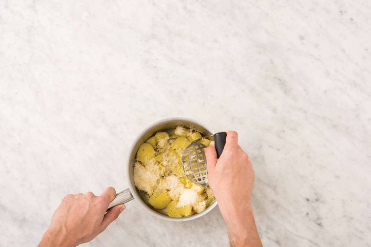 Make the Parmesan mash 