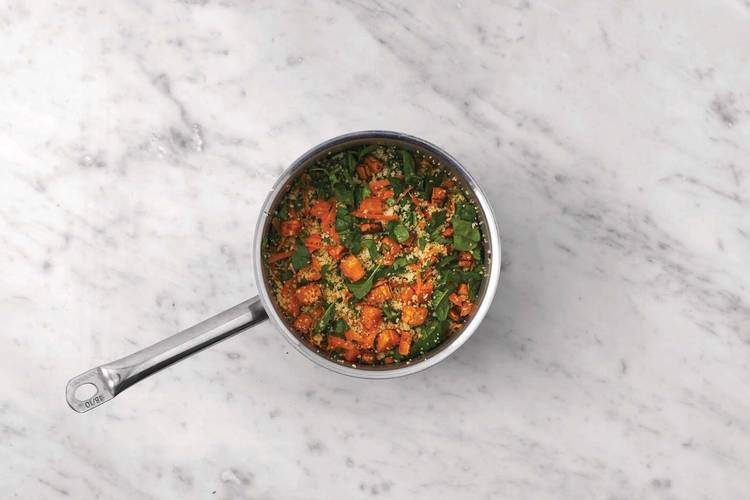 Finish the couscous