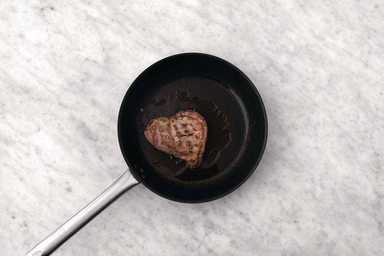 Sear the lamb