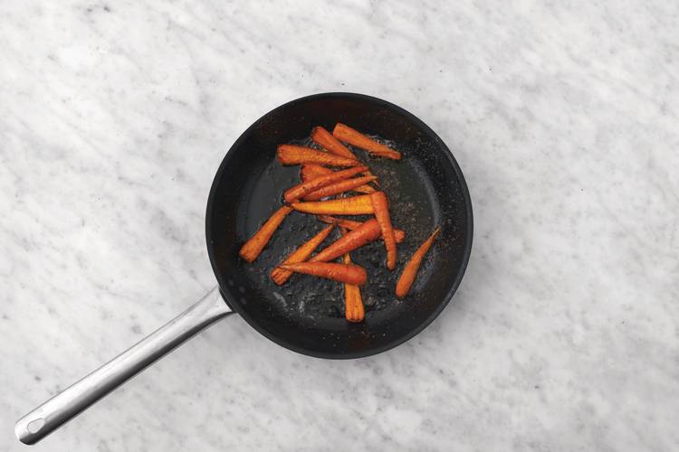 Cook the baby carrots