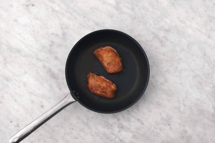 Cook the duck