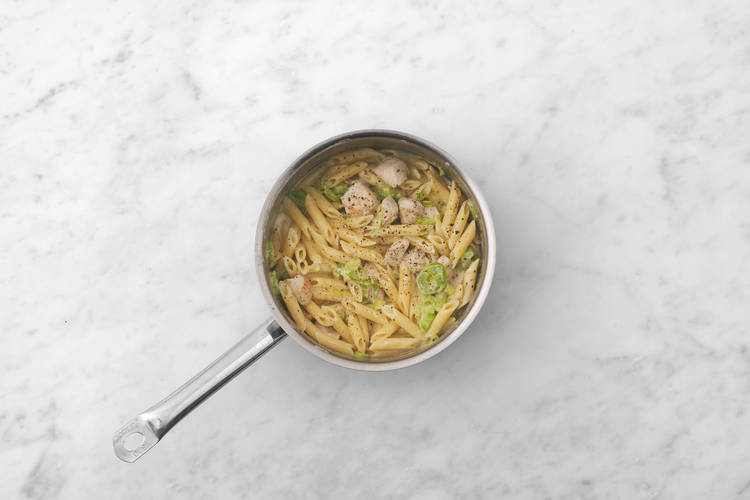 Add the pasta