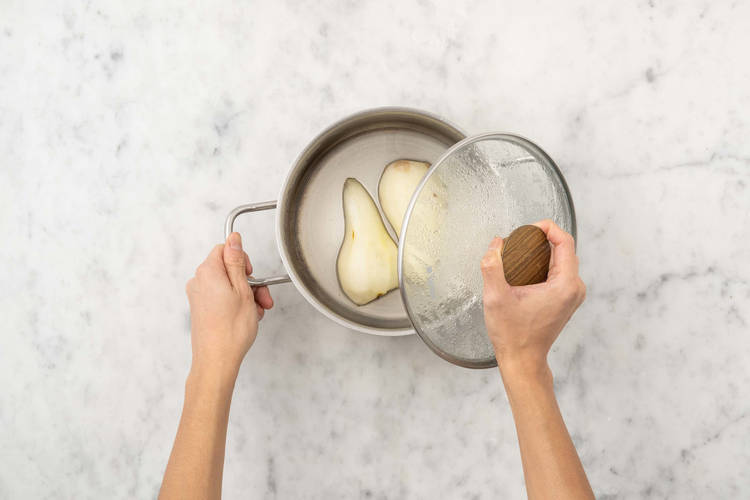 Birnen kochen