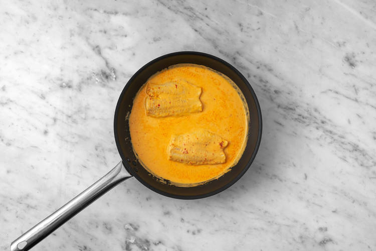Fisch pochieren