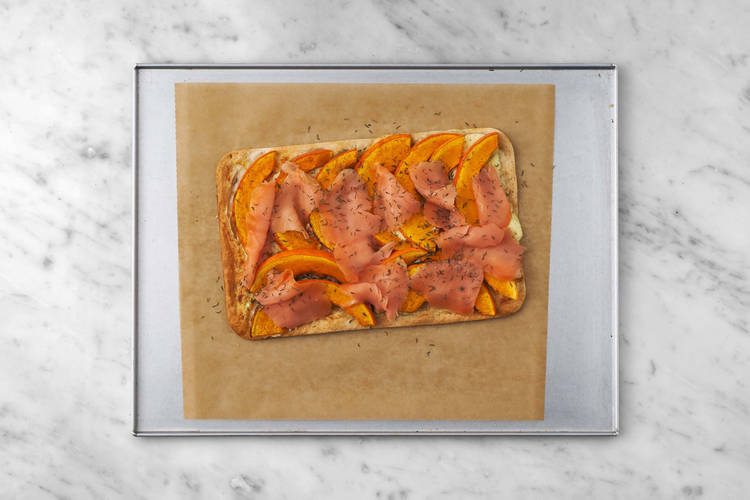 Flammkuchen vollenden