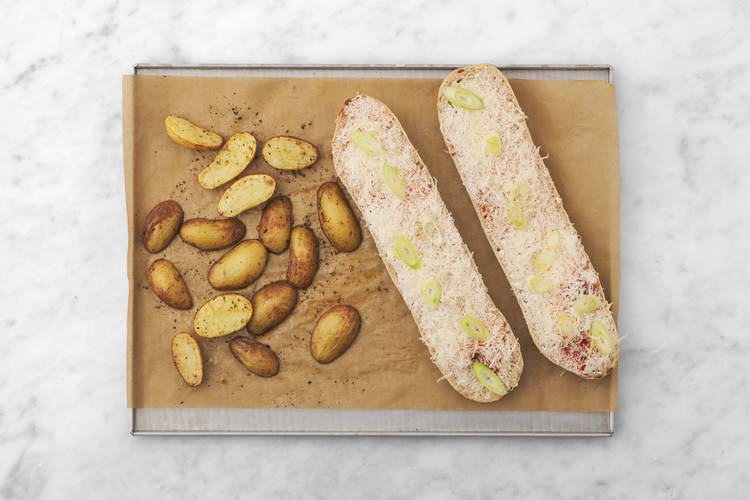 Baguette backen