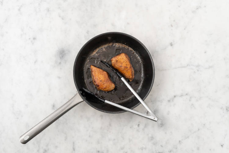 Cook the duck