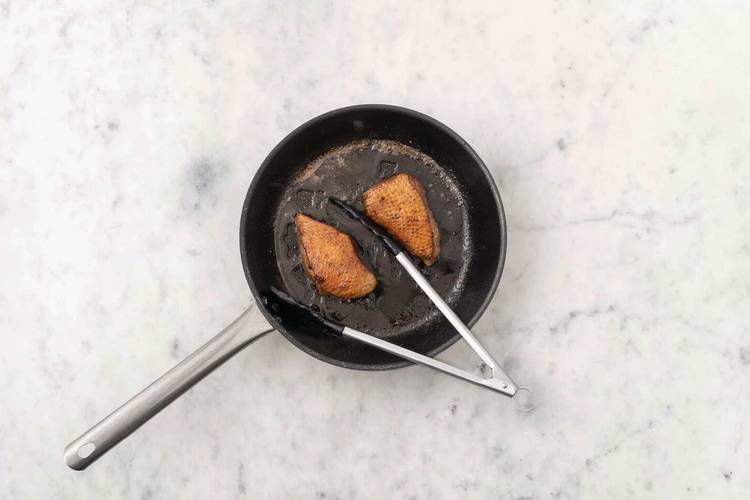 Cook the duck