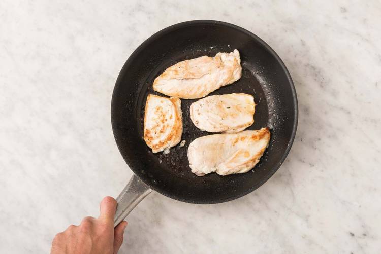 Cook the chicken