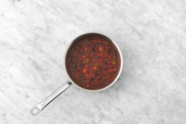 Simmer the soup