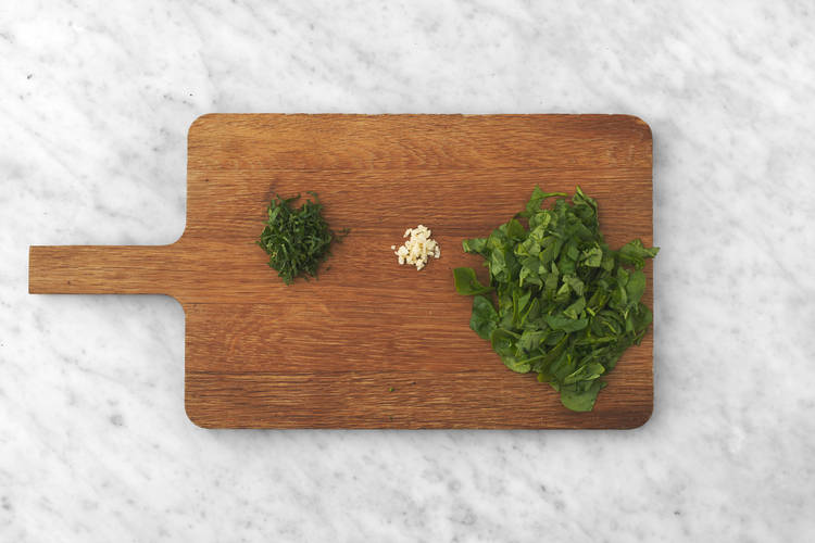 Prep the veggies